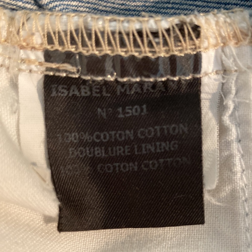 Isabel Marant etoile straight leg jeans size 3 - Picture 14 of 16